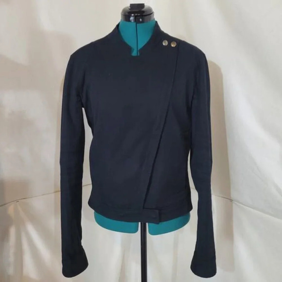 See by Chloe Black Zip Up Jacket - Size 10 - Picture 3 of 11